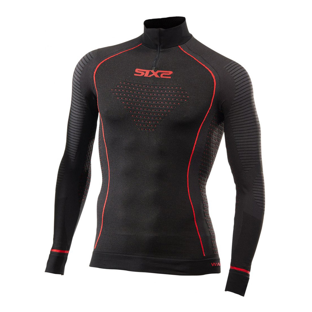 Термокофта SIXS TS13W CU Black/Red, XL/2XL