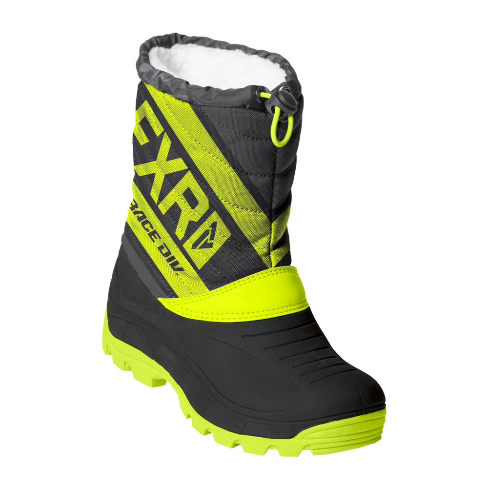 Детские ботинки FXR Octane с утеплителем Back/Hi Vis/Charcoal, 1/32