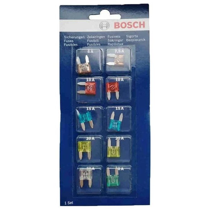 Комплект предохранителей мини Bosch от 5А до 30А 1987529038