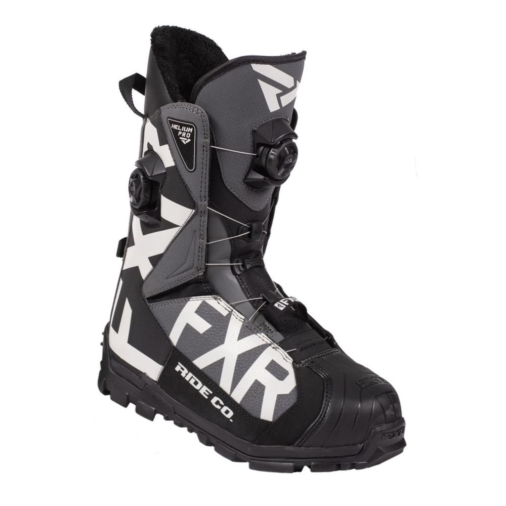 Ботинки FXR Helium Pro с утеплителем Black/Charcoal/Lt Grey, 8/10/41