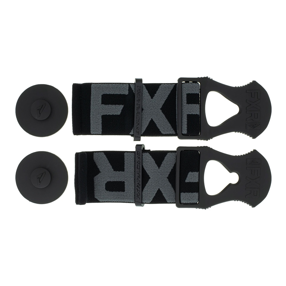 Ремни для крепления очков на шлем FXR Black
