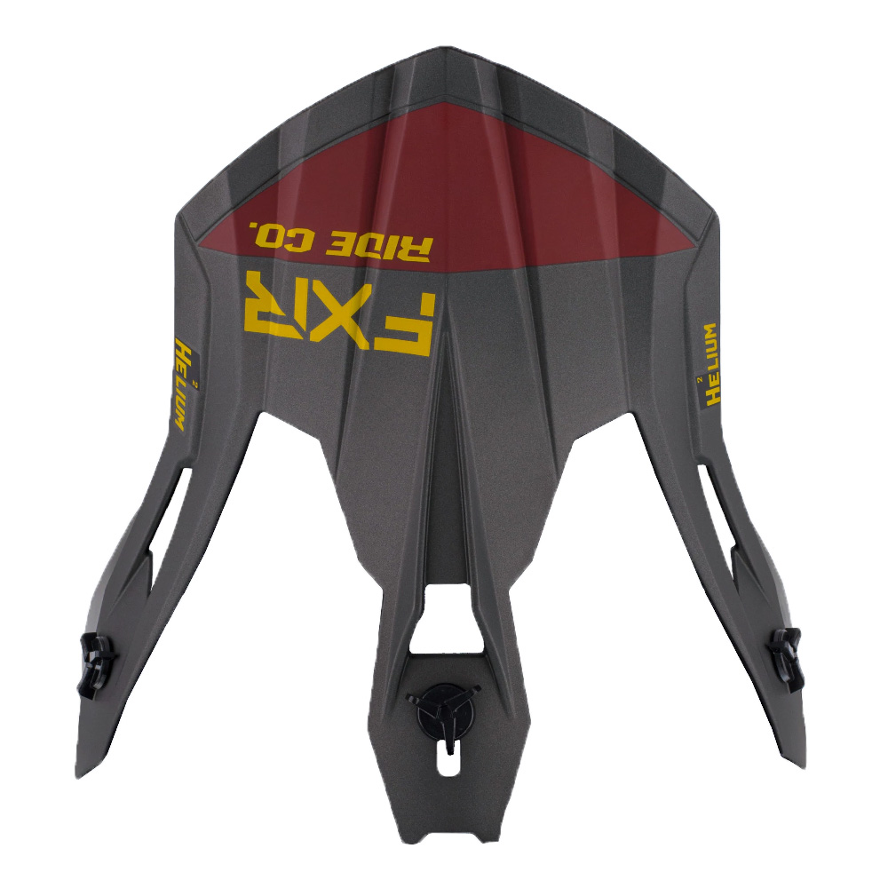 Козырек FXR Helium Ride Co Charcoal/Gold/Rust, OS