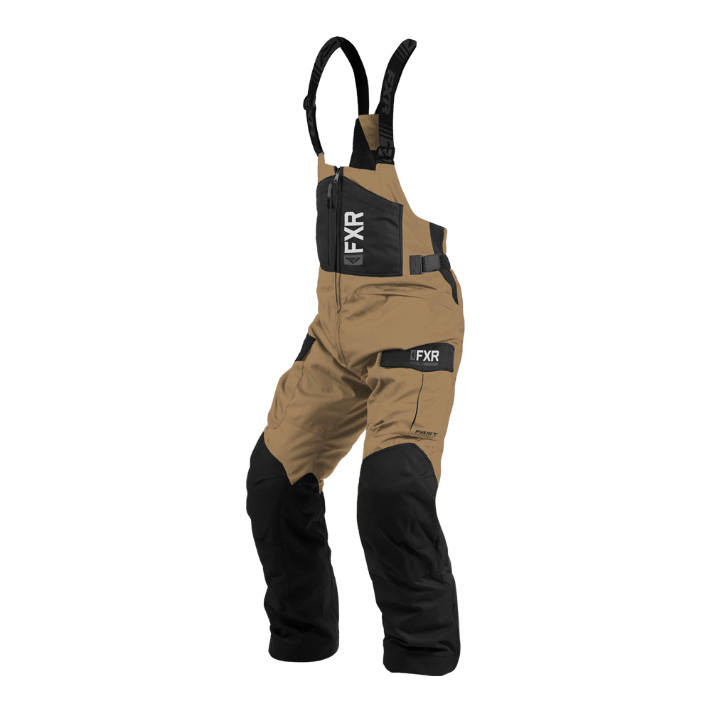 Полукомбинезон FXR Excursion Ice Pro с утеплителем Canvas/Black, 3XL