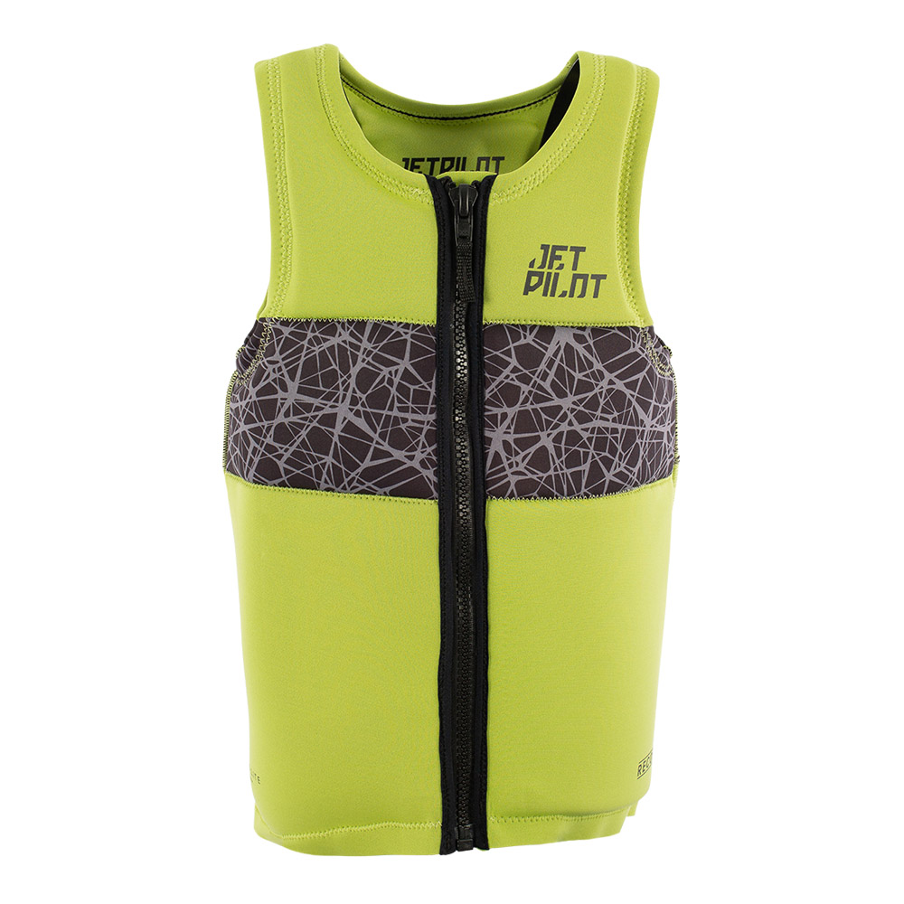 Жилет спасательный JetPilot Recon F/E Neo Vest Lime/Black, M