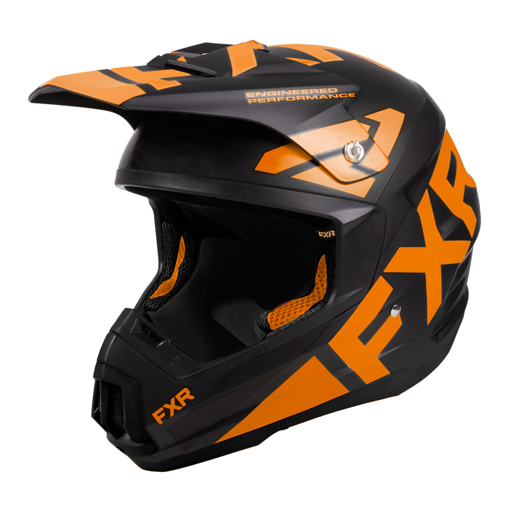 Шлем FXR Torque Team Black/Orange, M