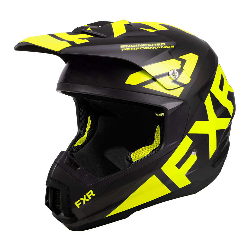 Шлем FXR Torque Team Black/Hi Vis, M