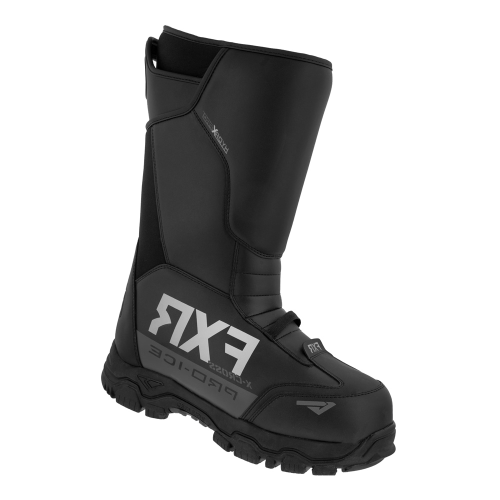Ботинки FXR X-Cross Pro-Ice с утеплителем Black, 12/46