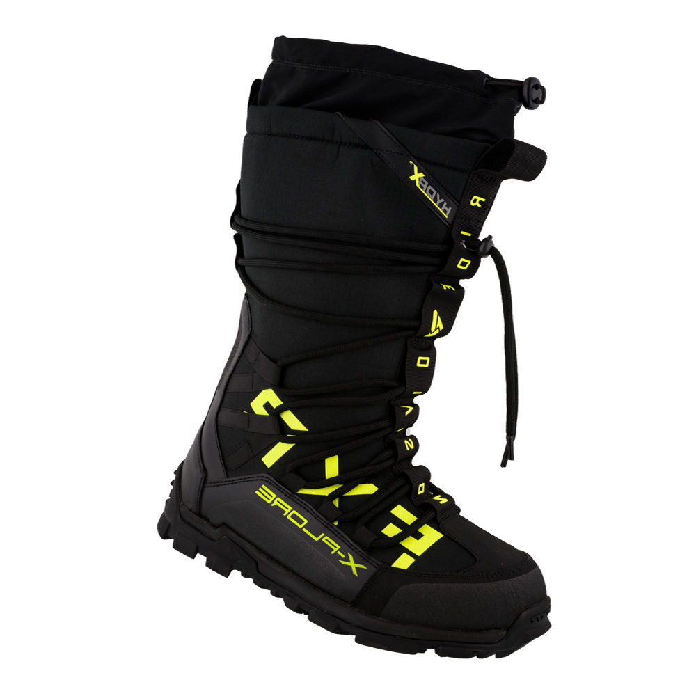 Ботинки FXR X-Plore с утеплителем Black/Hi Vis, 7/9/40