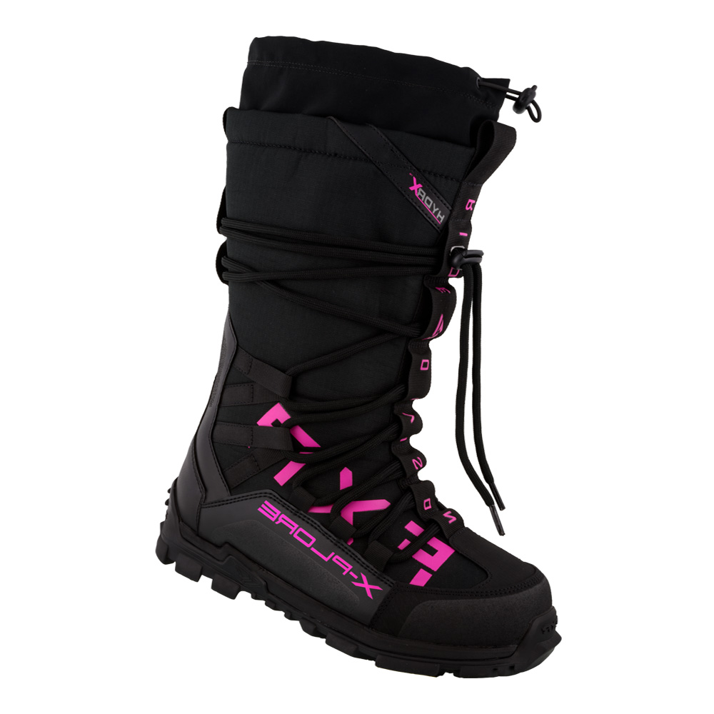 Ботинки FXR X-Plore с утеплителем Black/Fuchsia, 7/9/40