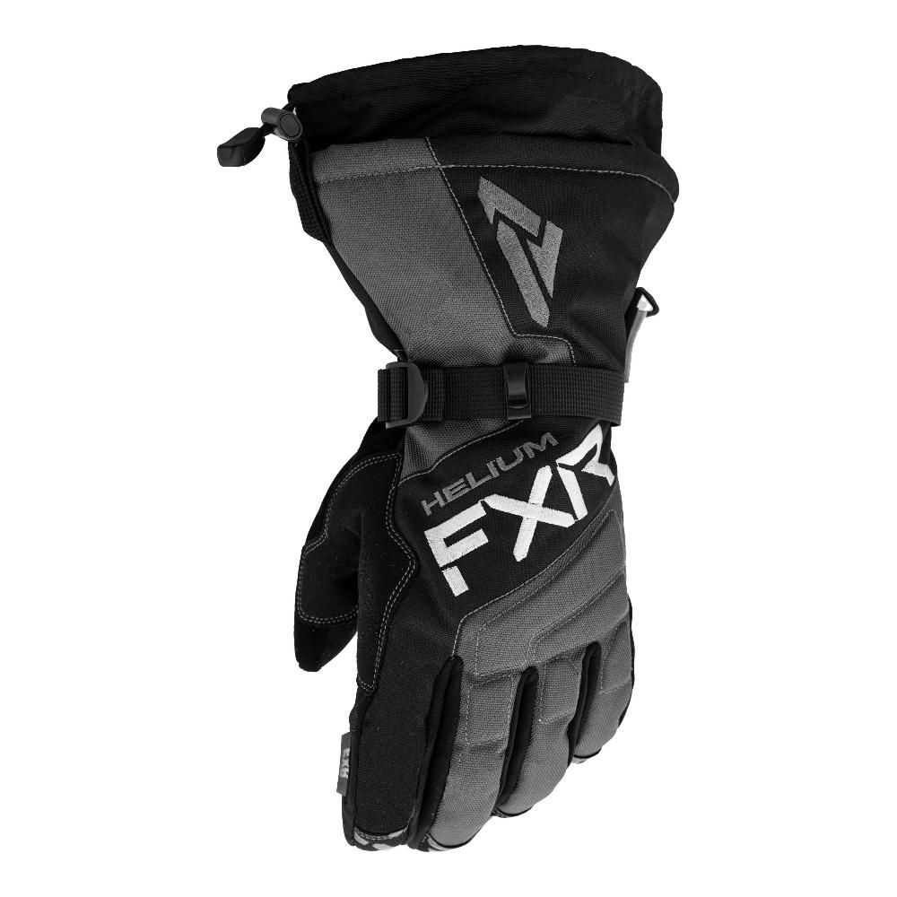 Перчатки FXR Helium Gauntlet с утеплителем Black/Charcoalcoal, S