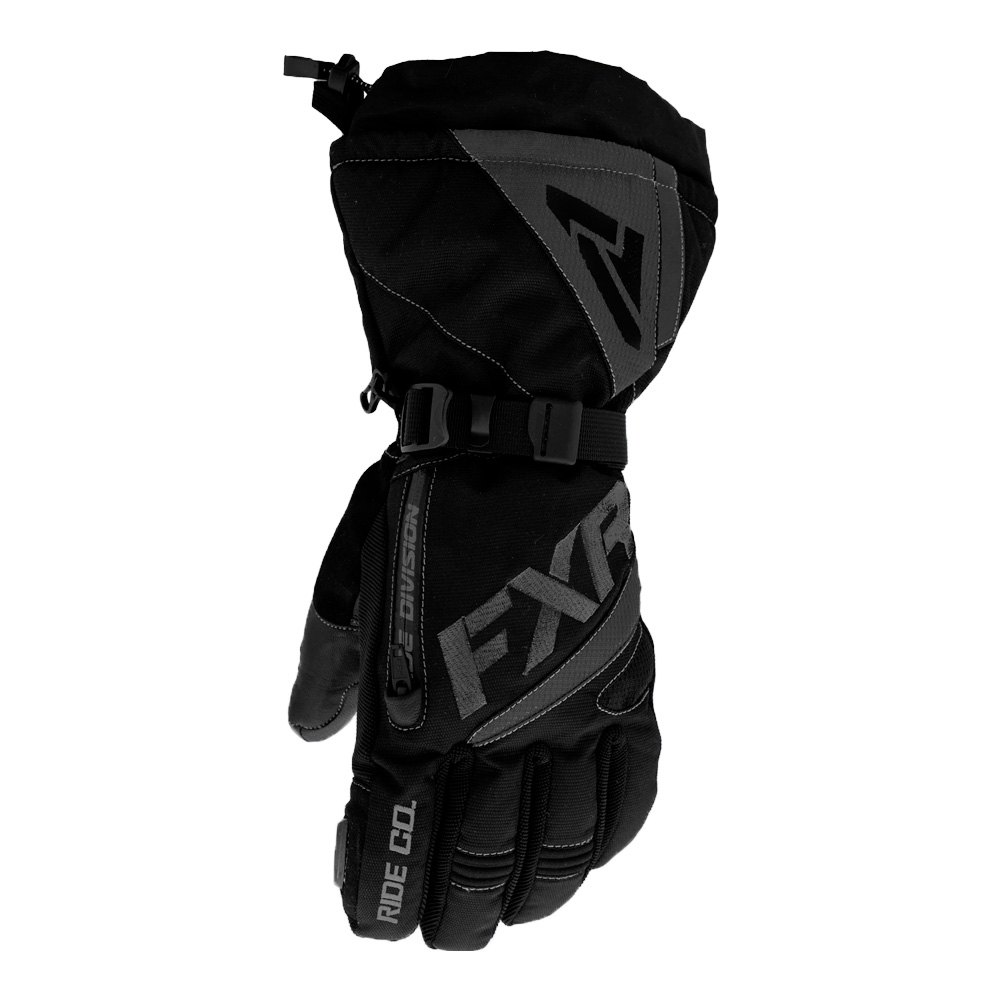 Перчатки FXR Fusion с утеплителем Black/Charcoalcoalcoal, M