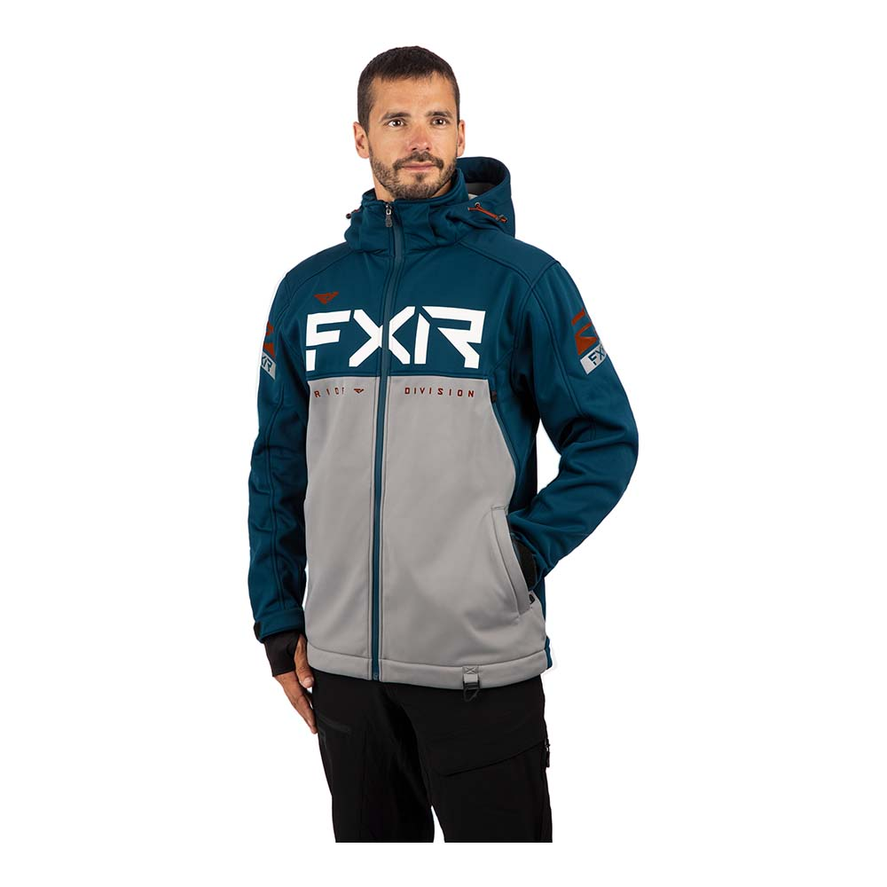 Кофта FXR Helium Ride без утеплителя Slate/Grey, M