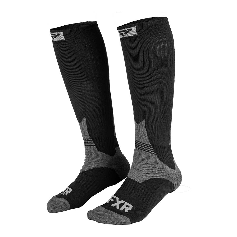 Носки FXR Boost Performance  (2 Pack) Black/Charcoalcoal, S/M, Артикул: 221635-1008-08