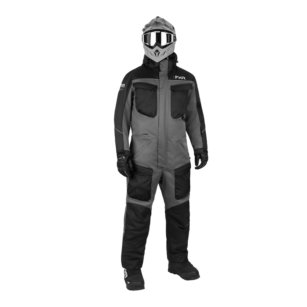 Комбинезон FXR Excursion с утеплителем Charcoal/Black, M