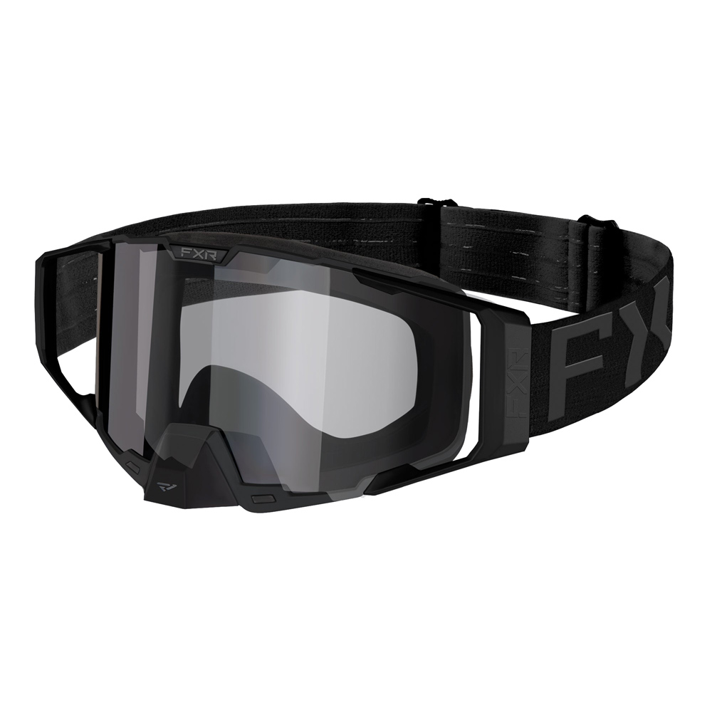 Очки FXR Combat Cold Stop Clear без подогрева Black Ops