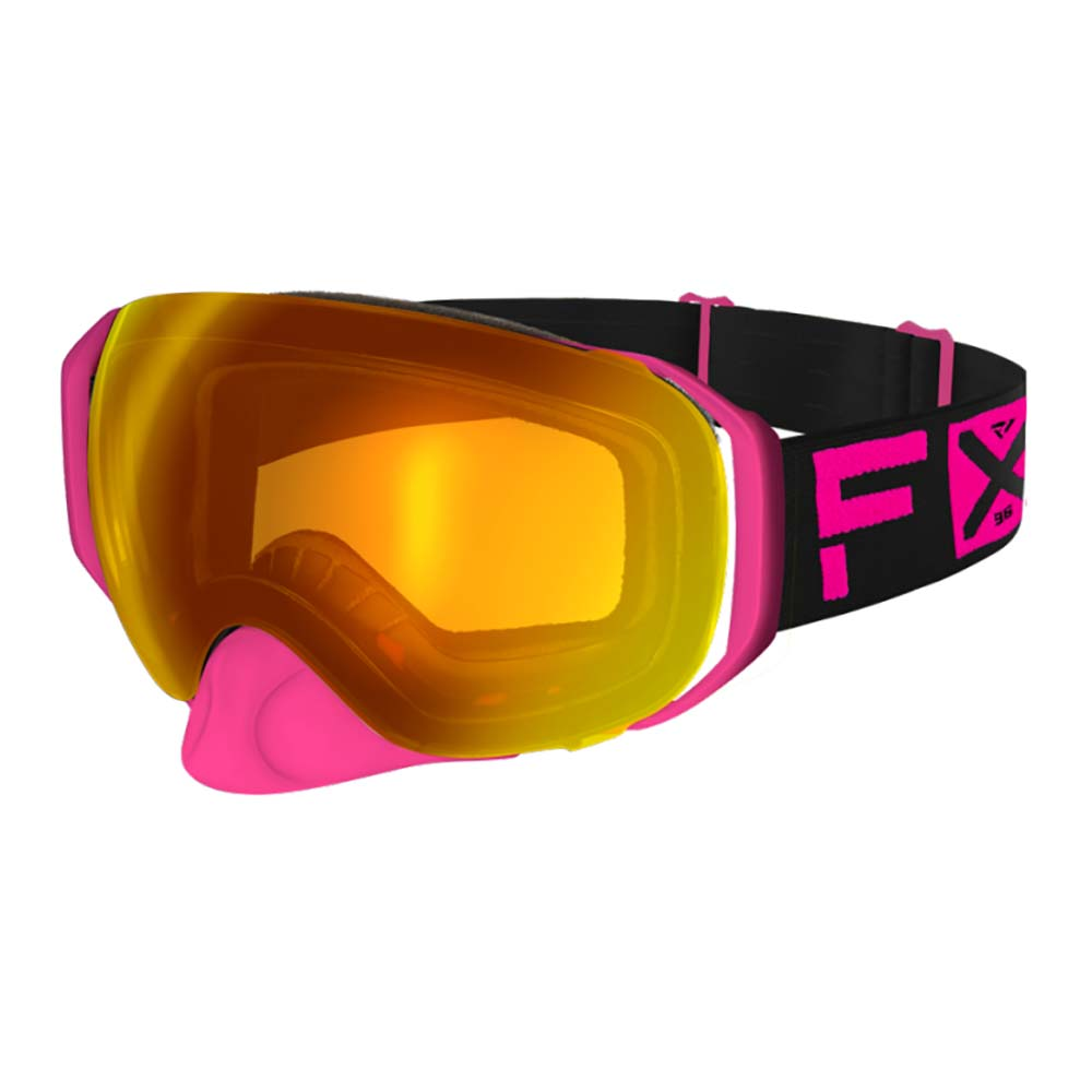 Очки FXR Ride X Spherical без подогрева Electric Pink