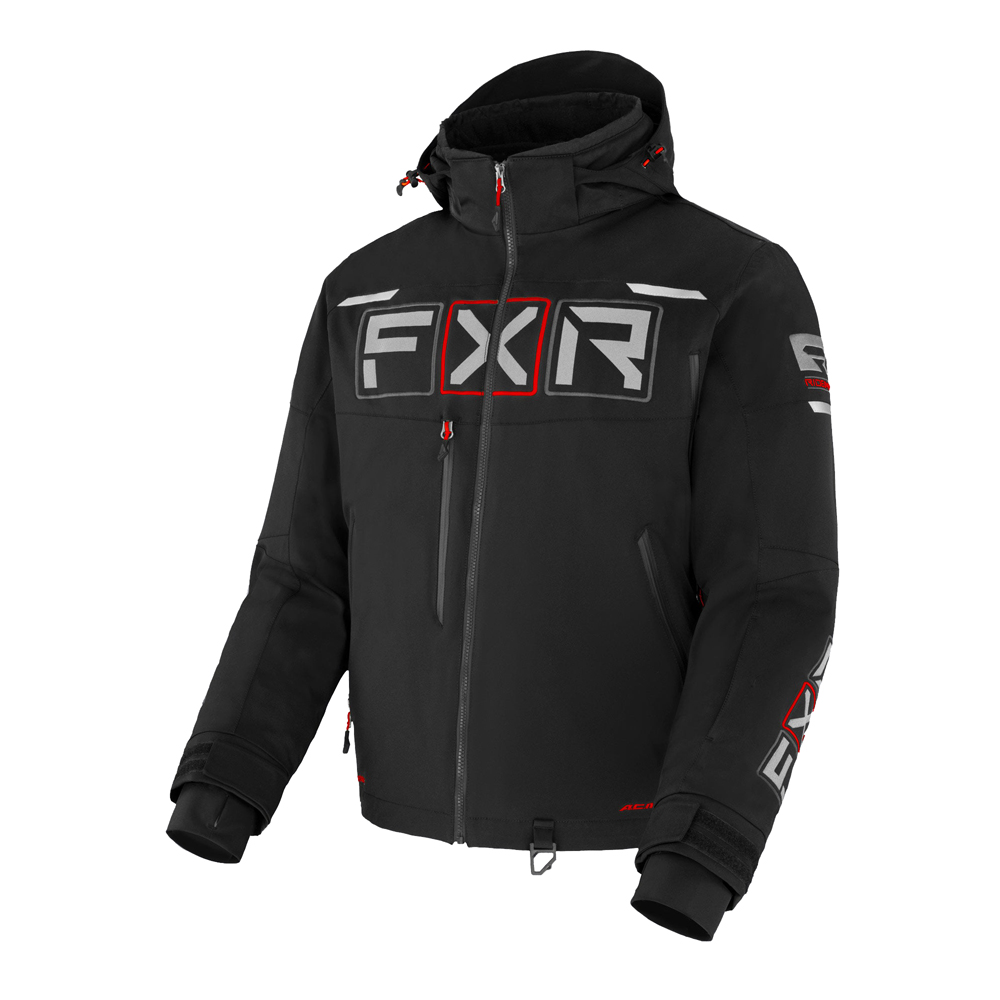Куртка FXR Maverick с утеплителем Black/Red, M