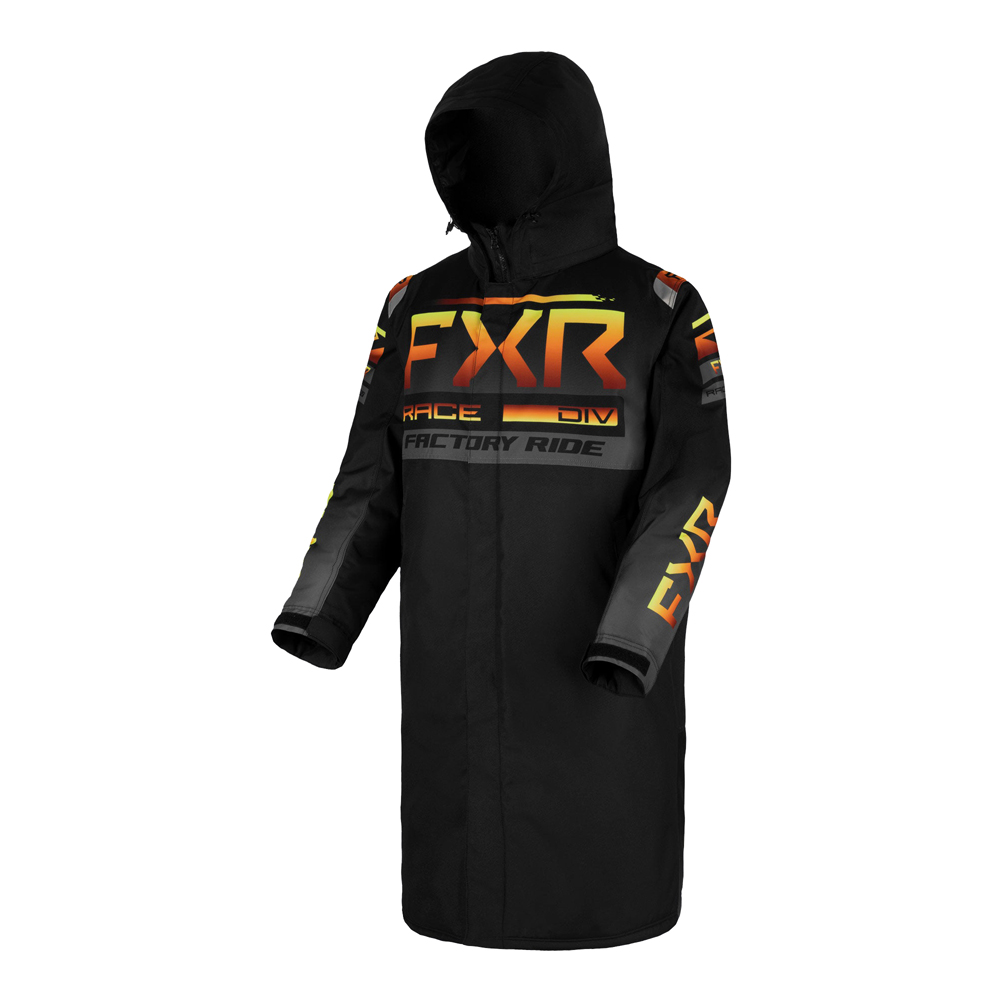 Пальто FXR Warm-Up с утеплителем Black/Inferno, M
