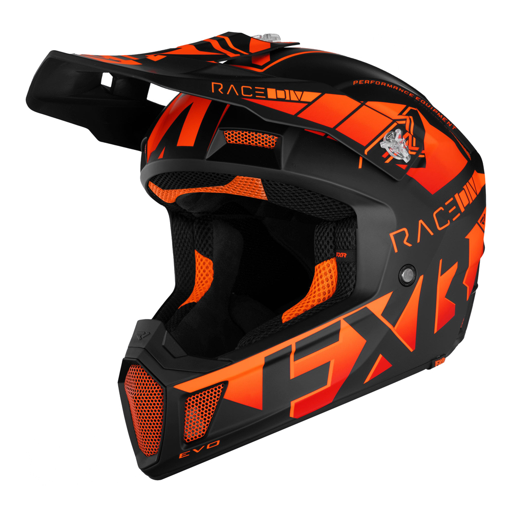 Шлем FXR Clutch Evo Orange, 2XL
