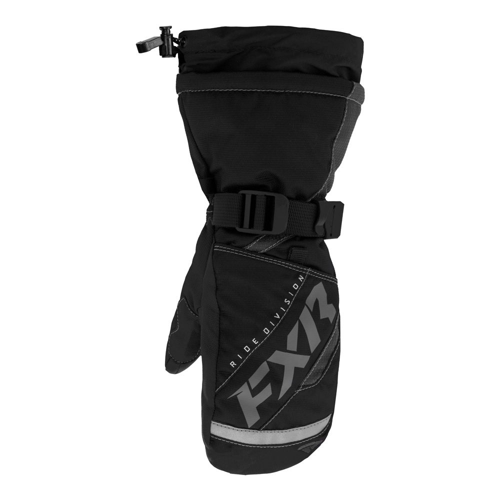 Детские рукавицы FXR Helix Race с утеплителем Black, M