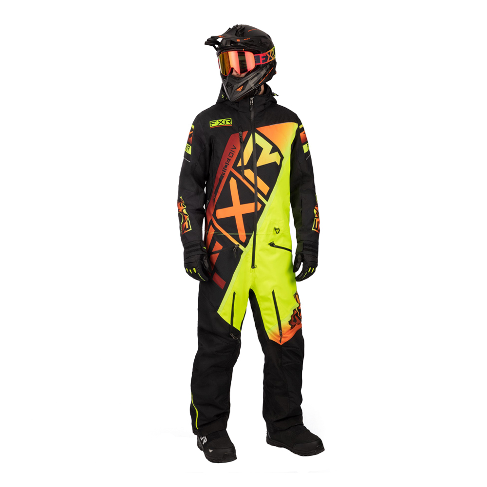Комбинезон FXR CX без утеплителя Black/Inferno, XS