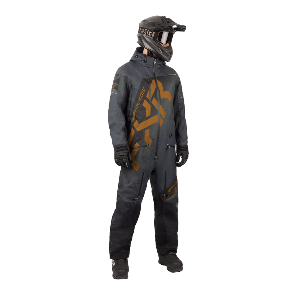 Комбинезон FXR CX F.A.S.T. с утеплителем Asphalt/Copper, M