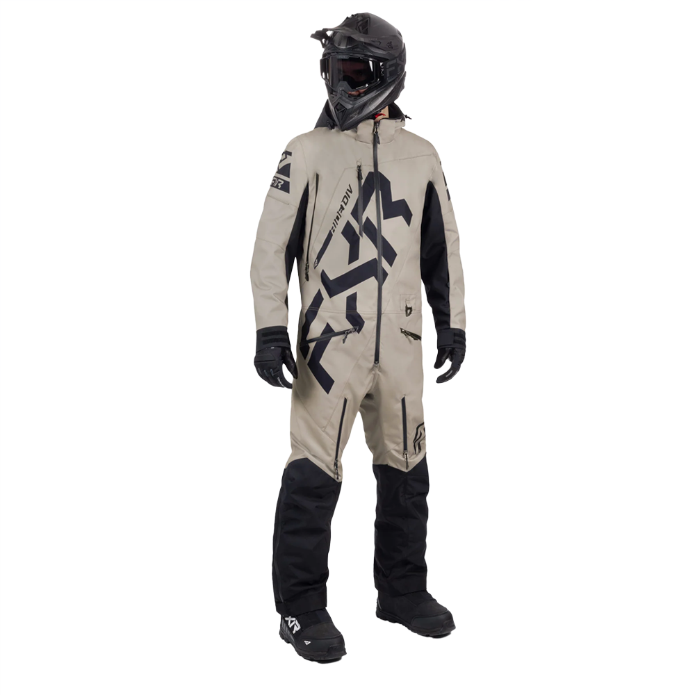 Комбинезон FXR CX F.A.S.T. с утеплителем Stone/Black, XL