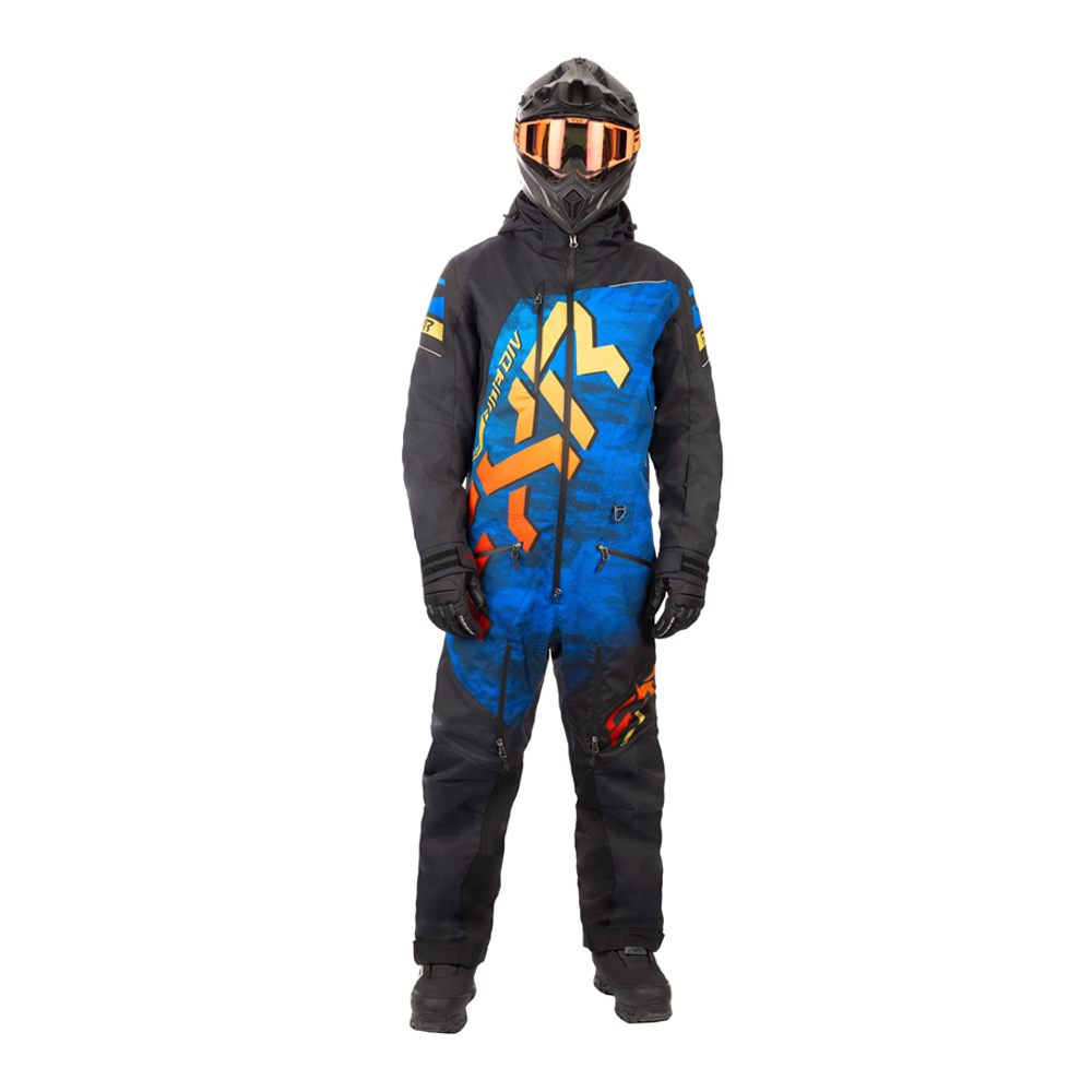 Комбинезон FXR CX F.A.S.T. с утеплителем Dark Blue Haze/Sunset, M