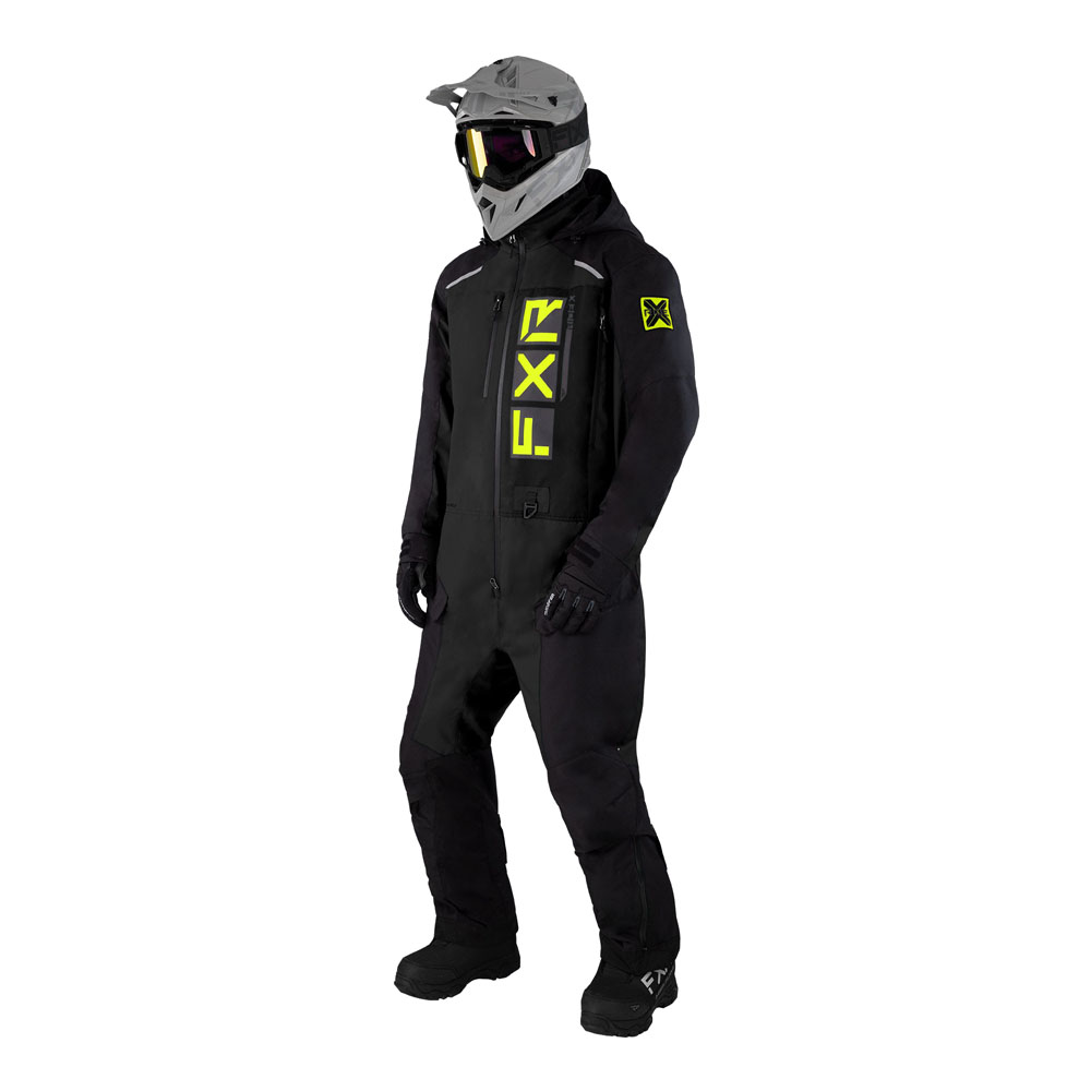 Комбинезон FXR Recruit без утеплителя Black/Hi Vis, XS