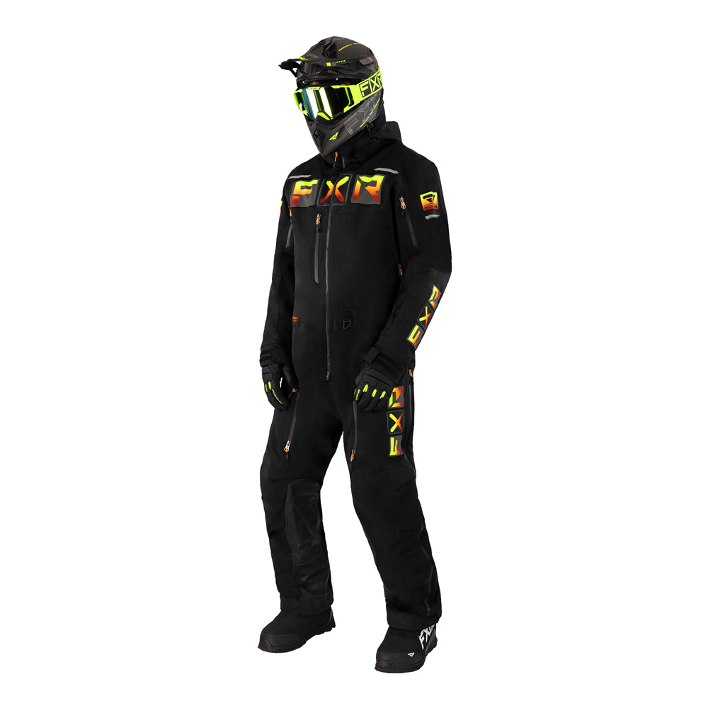 Комбинезон FXR Maverick без утеплителя Black/Inferno SX PRO, M