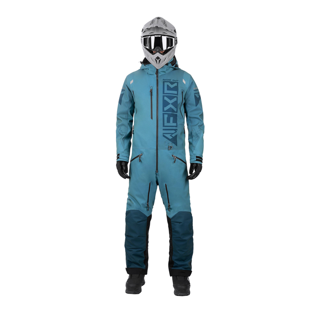 Комбинезон FXR Helium с утеплителем Steel/Dark Steel, M