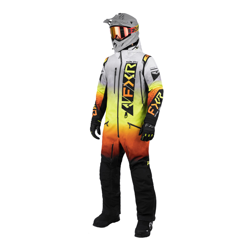 Комбинезон FXR Helium без утеплителя White Lightning, M