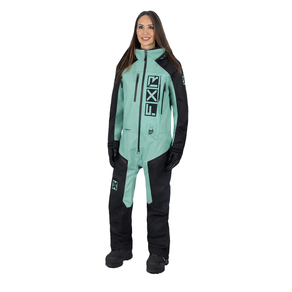 Комбинезон FXR Recruit F.A.S.T. с утеплителем Sage/Black, 6
