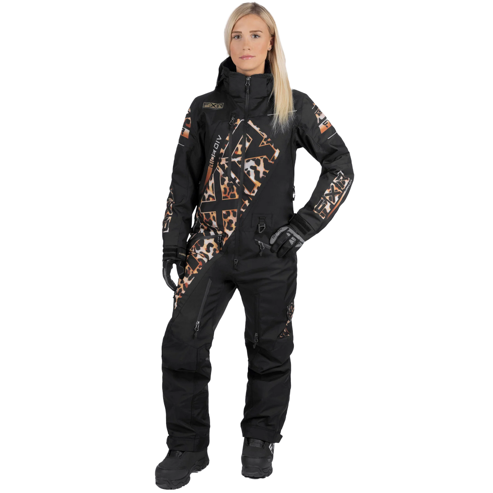 Комбинезон FXR CX без утеплителя Black/Cheetah, 14