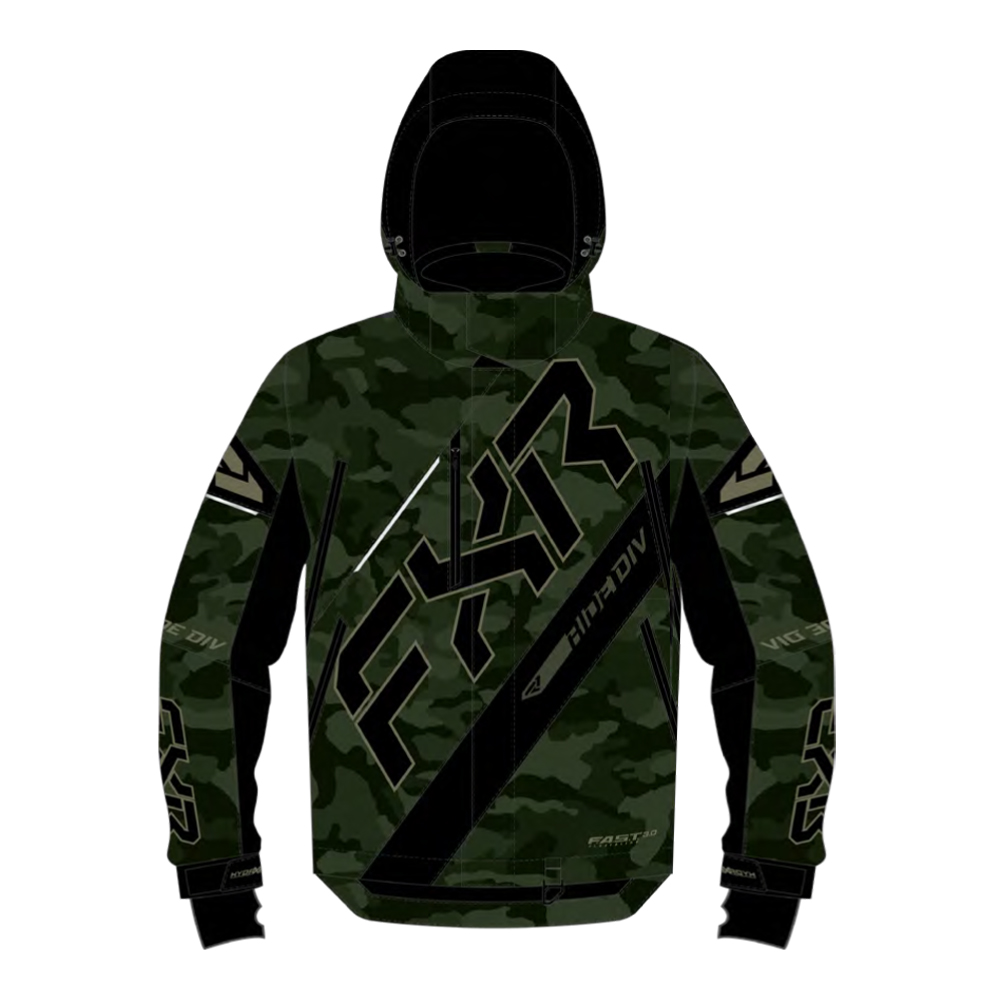 Куртка FXR CX с утеплителем Army Camo, M