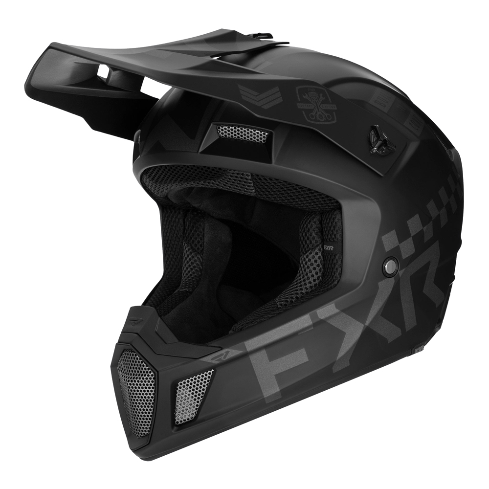 Шлем FXR Clutch Stealth Black Ops, M