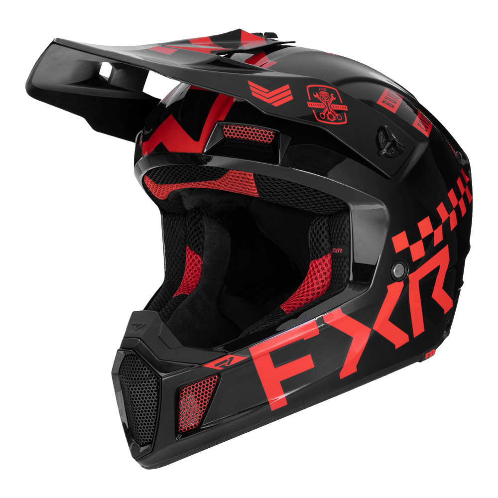 Шлем FXR Clutch Gladiator Nuke Red, M