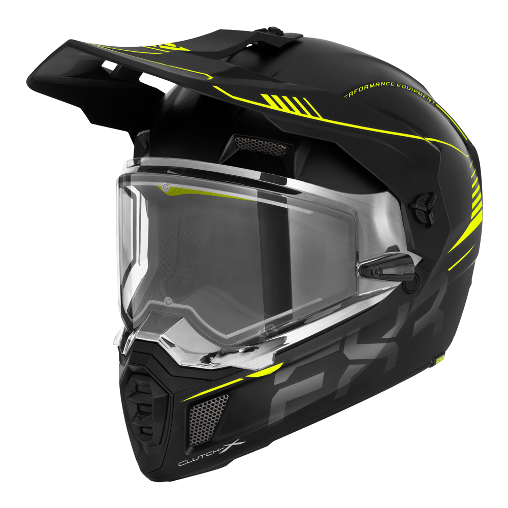 Шлем FXR Clutch X Pro с подогревом Hi Vis, M