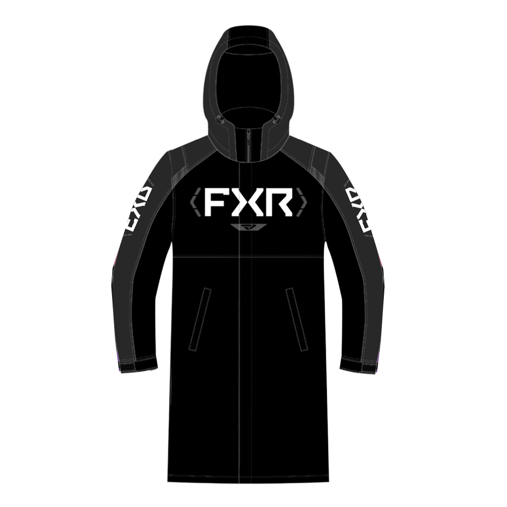 Пальто FXR Warm-Up с утеплителем Black/Char, M