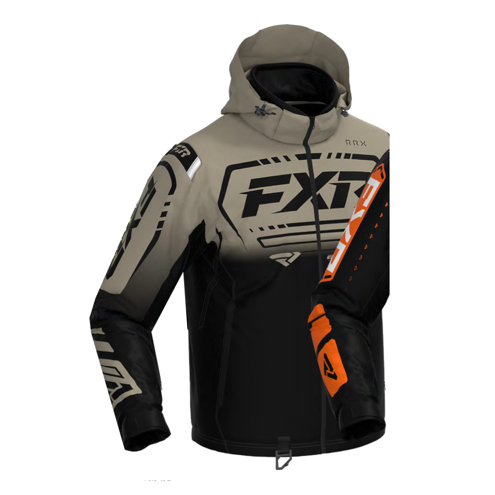 Куртка FXR RRX с утеплителем Black/Stone, M