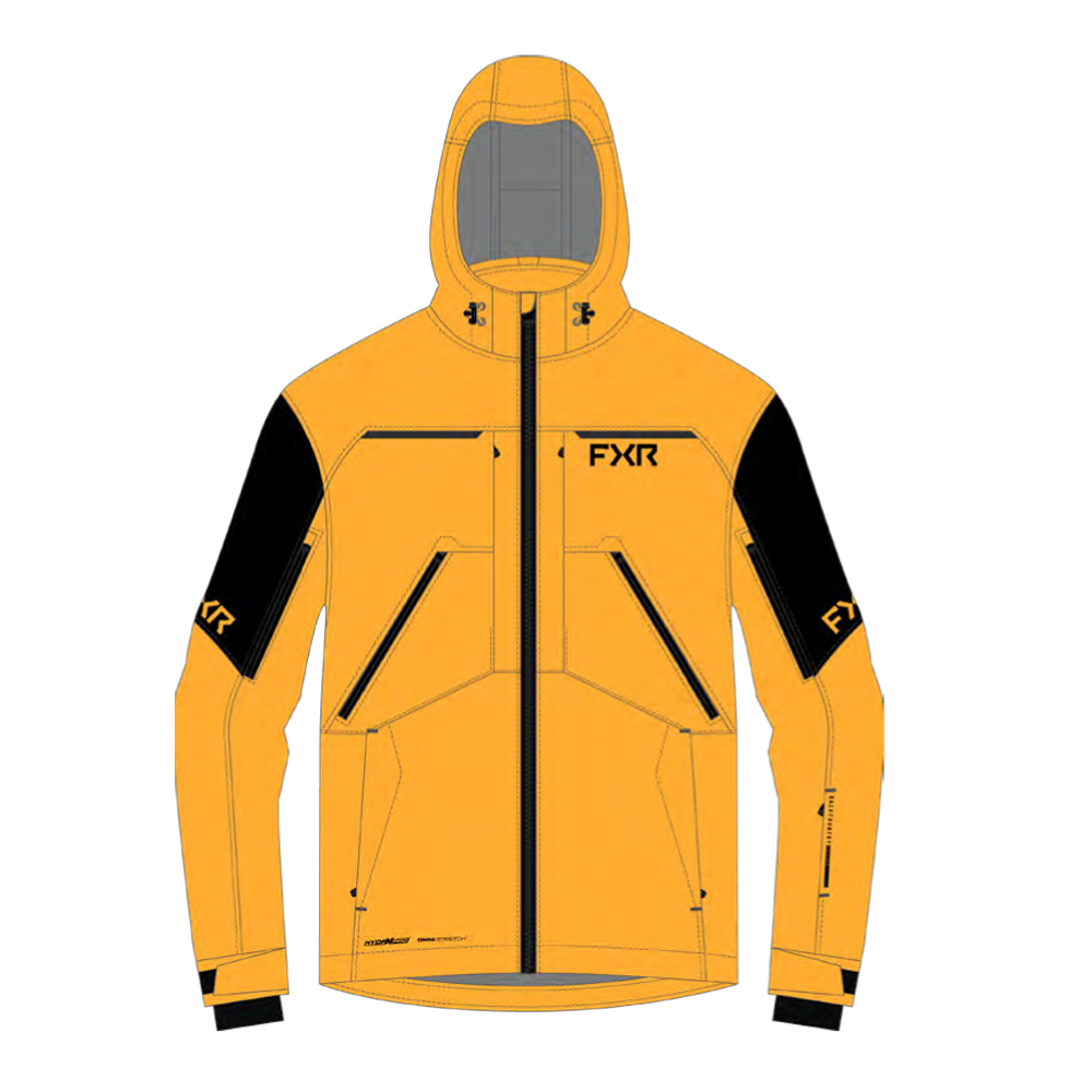 Куртка FXR Ridge Pro Trilaminate  с утеплителем Sundust/Black, M