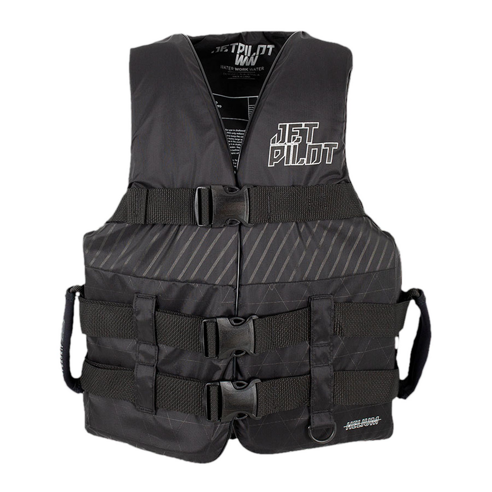 Жилет спасательный JetPilot Helium F/E Nylon Vest Black/Black, 3XL