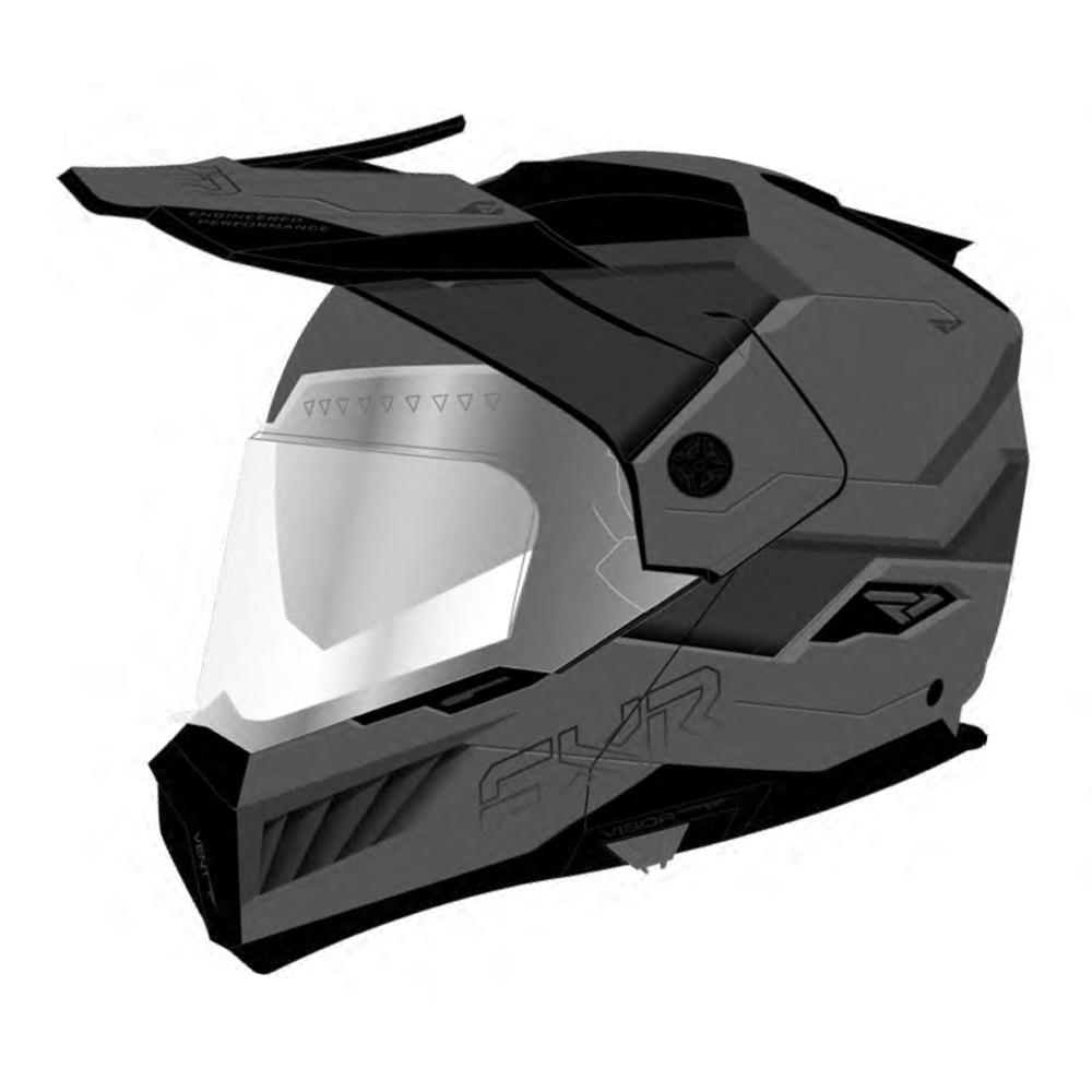 Шлем FXR Maverick X Pro с подогревом Titanium, M