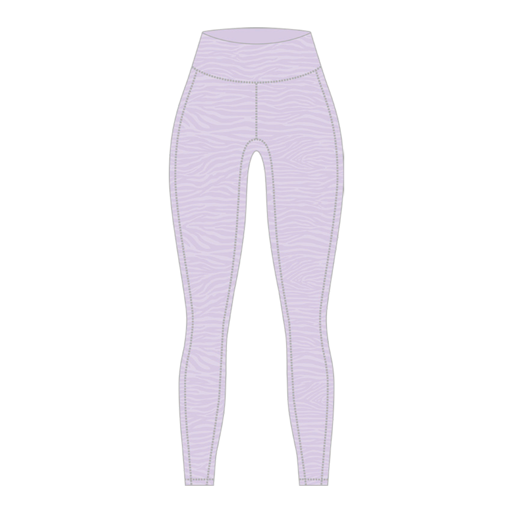 Термоштаны FXR Atmosphere Lavender Zebra, M