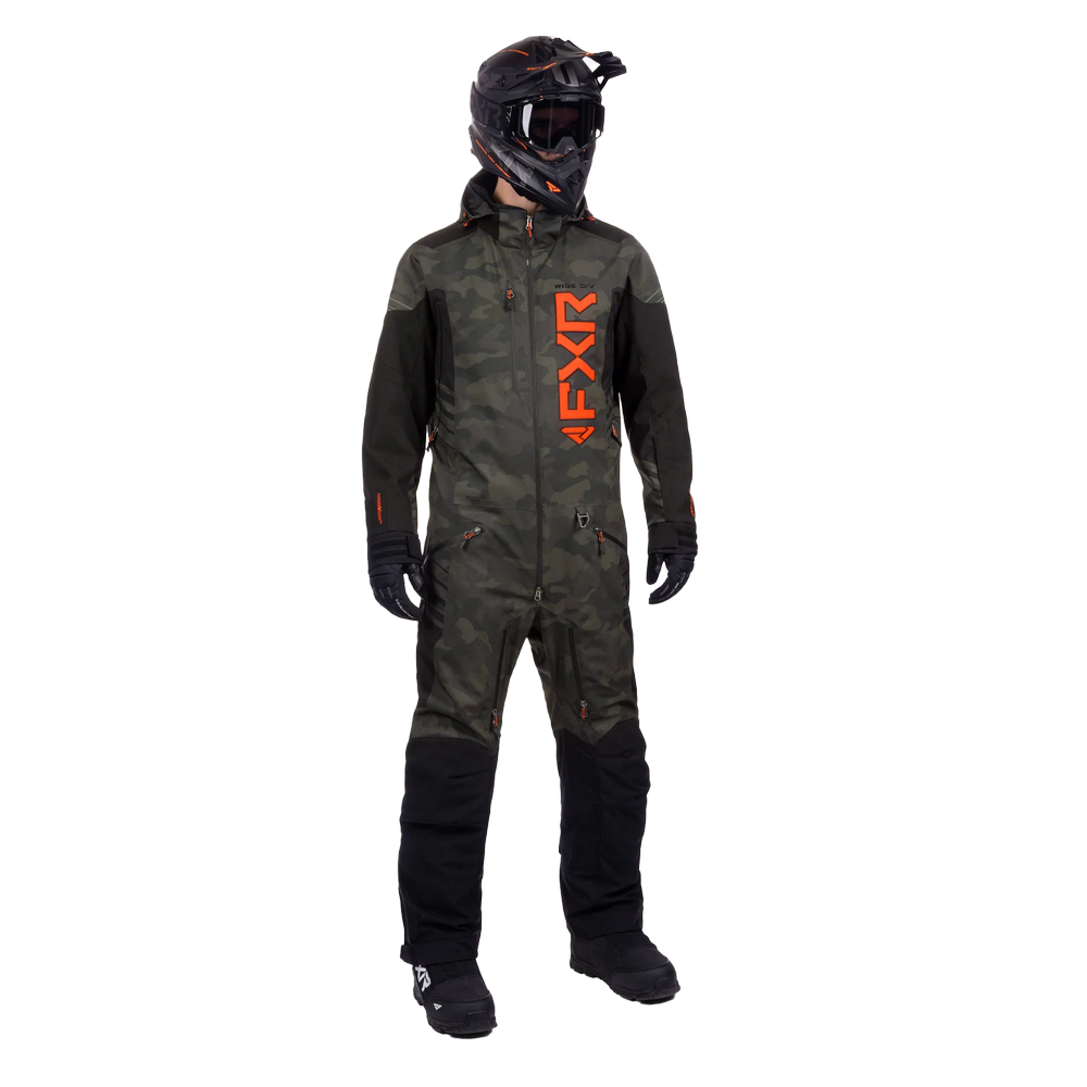 Комбинезон FXR Helium без утеплителя Army Camo/Black/Nuke, XL