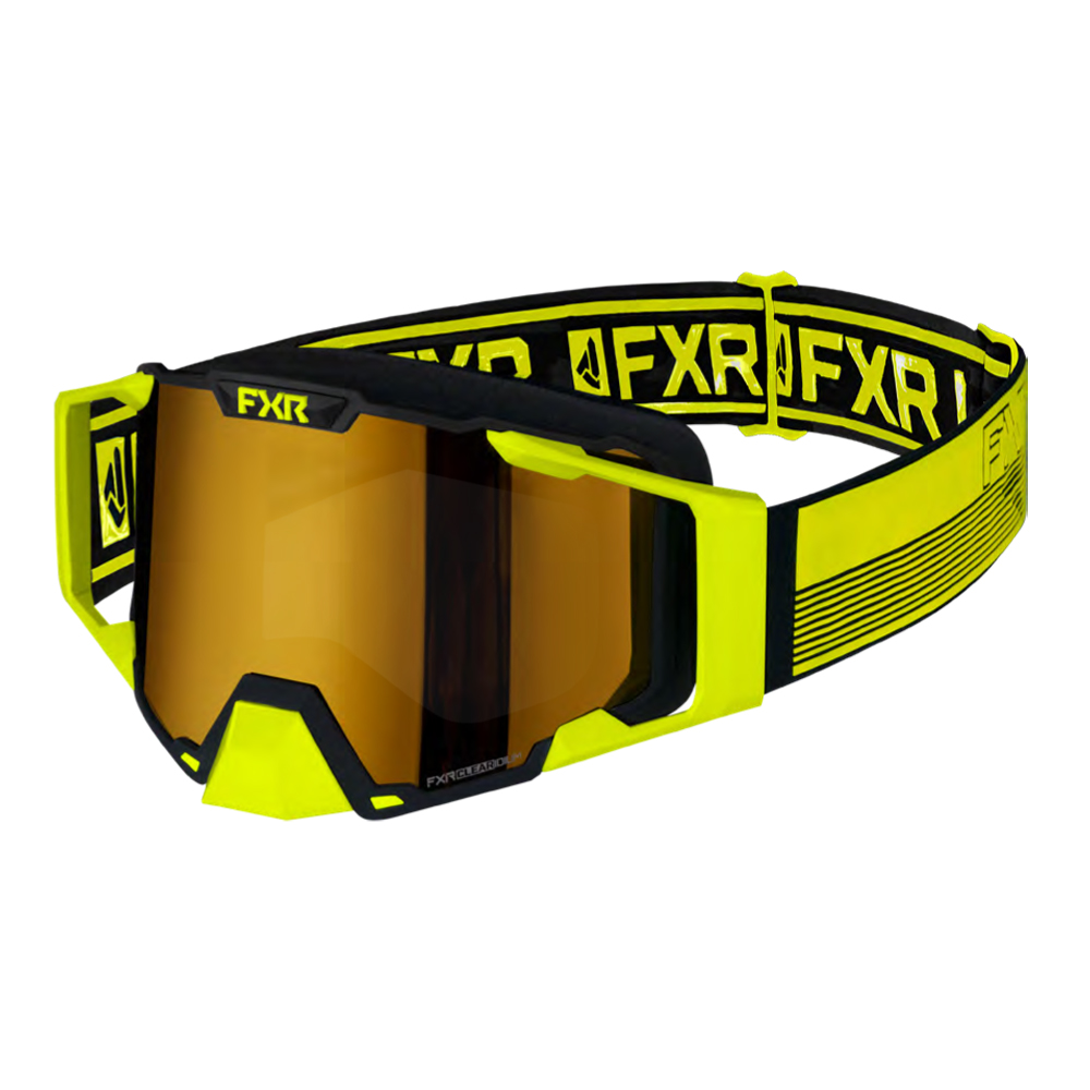 Очки FXR Pilot без подогрева Hi-Vis/Black