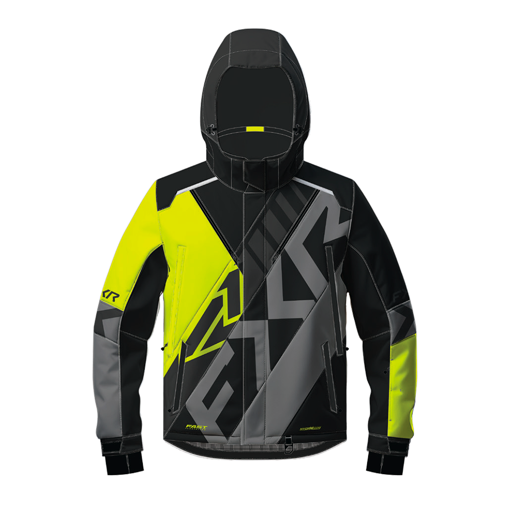 Куртка FXR Cold Cross CX без утеплителя Hi Vis/Black/Grey, L