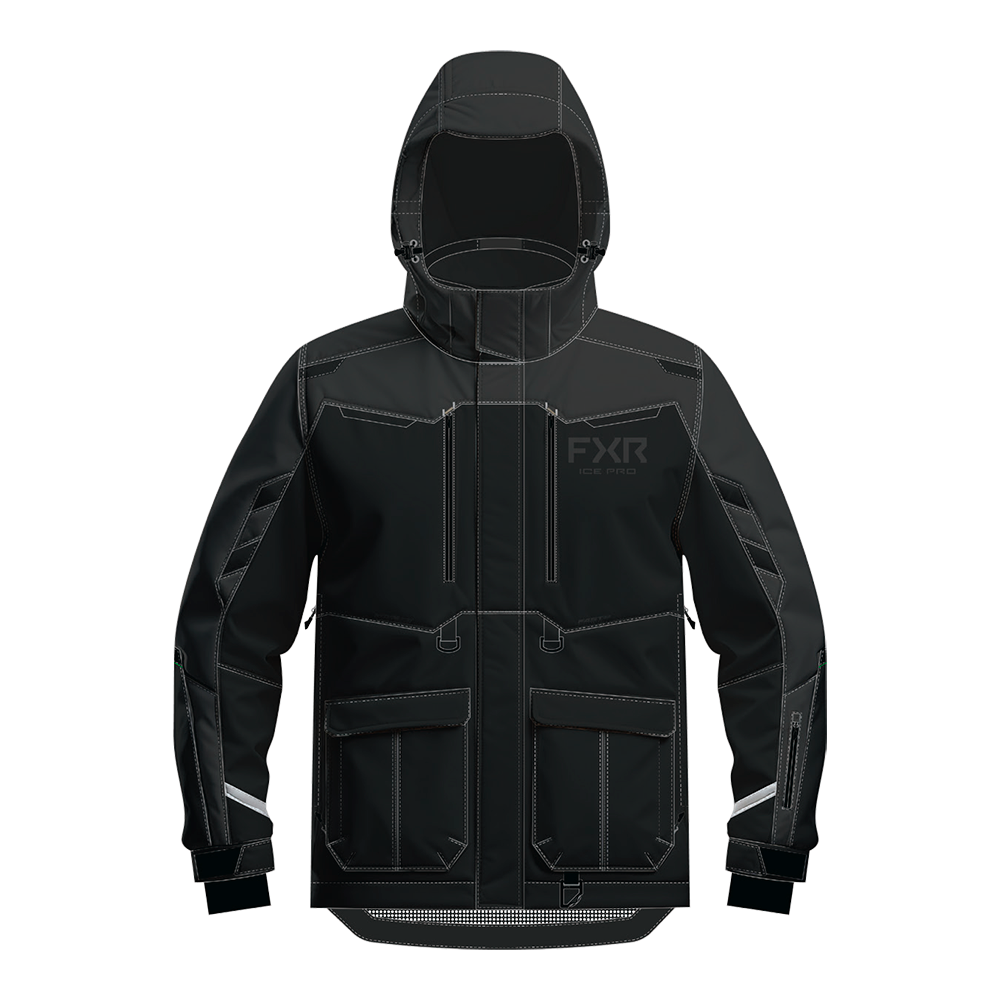 Куртка FXR Expedition Pro 2-in-1 F.A.S.T. с утеплителем Black Ops, L