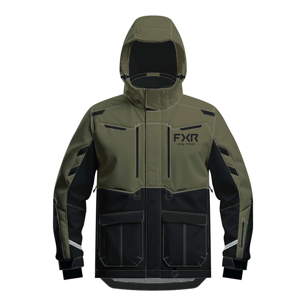 Куртка FXR Expedition Pro 2-in-1 F.A.S.T. с утеплителем Olive/Black, M