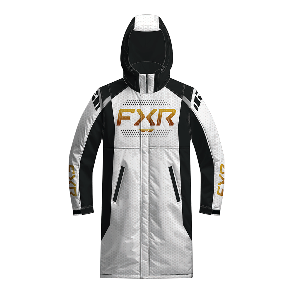 Пальто FXR Warm-Up с утеплителем White Hex/Kash, M